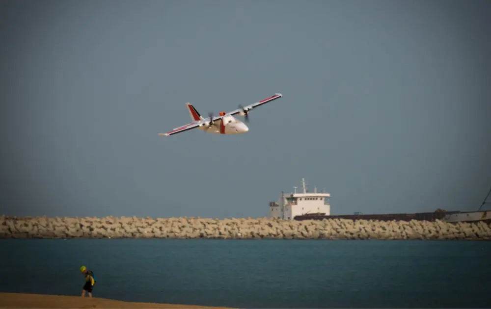 Sonicmodell Binary 1200mm Wingspan EPO Twin Motor Multirole Aerial Survey FPV Platform Mapping RC Airplane KIT - ToylandEU