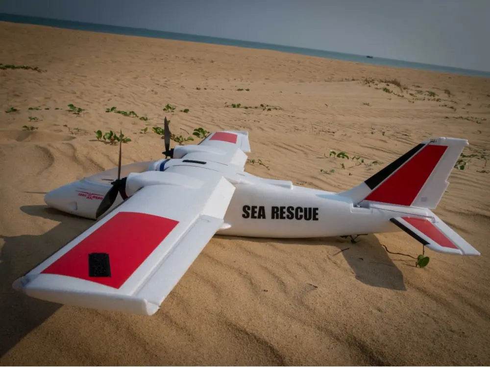 Sonicmodell Binary 1200mm Wingspan EPO Twin Motor Multirole Aerial Survey FPV Platform Mapping RC Airplane KIT - ToylandEU