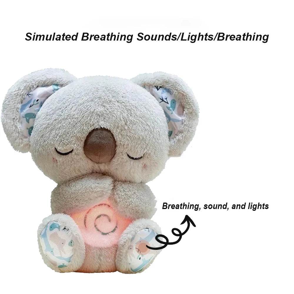 Soothing Baby Bear Otter Plush Toy with Lights & Music - Gift Idea! - ToylandEU