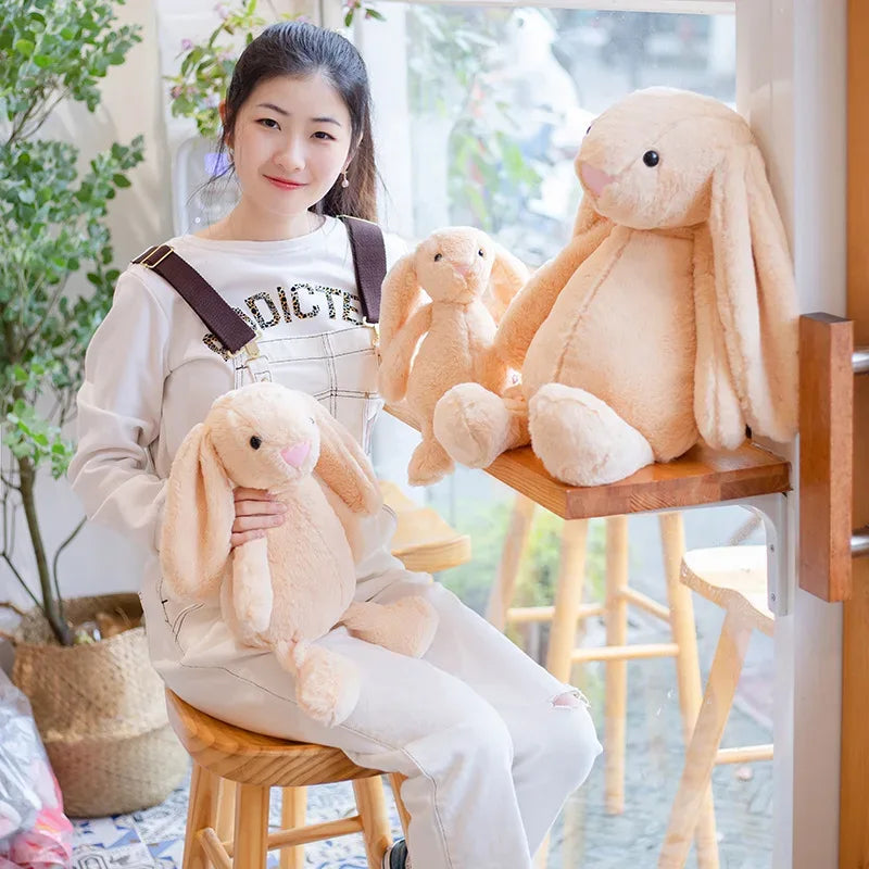 Soothing Plush Bunny Doll For Kids Sleep Time Decor - ToylandEU