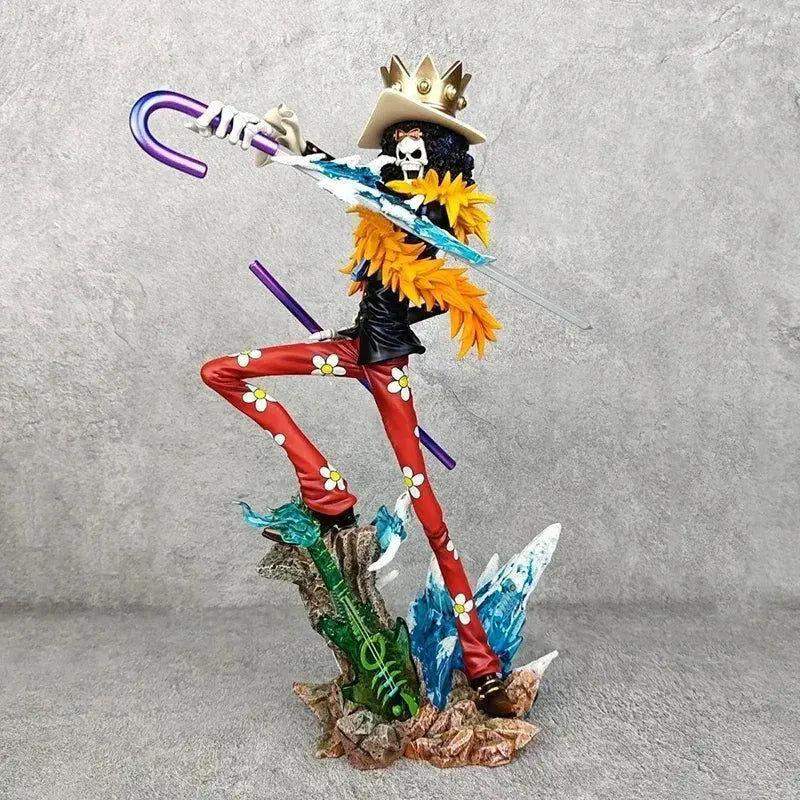 One Piece Brook Action Figure PVC Statue 33cm Premium Collectible - ToylandEU