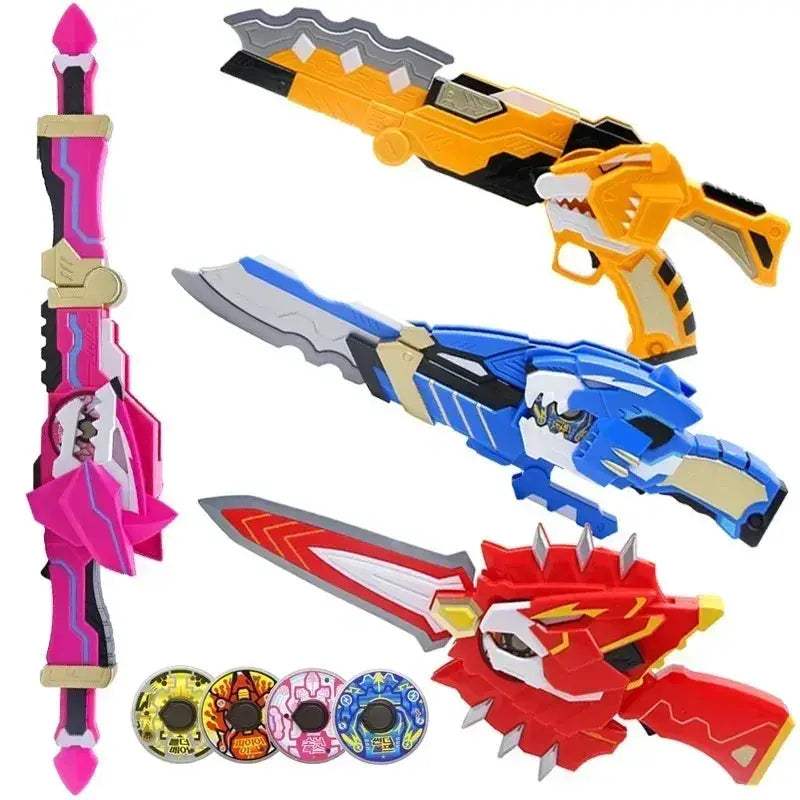 Sound And Light Sword Deformation Toy For Action Figures - ToylandEU