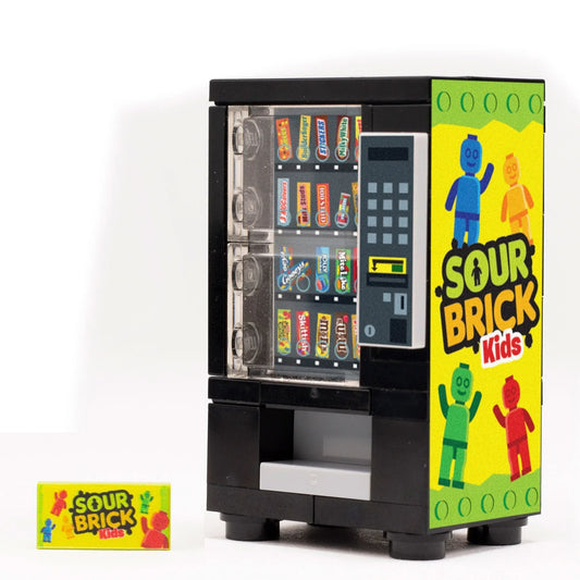 Sour Brick Kids - B3 Customs Candy Vending Machine made using LEGO parts - ToylandEU