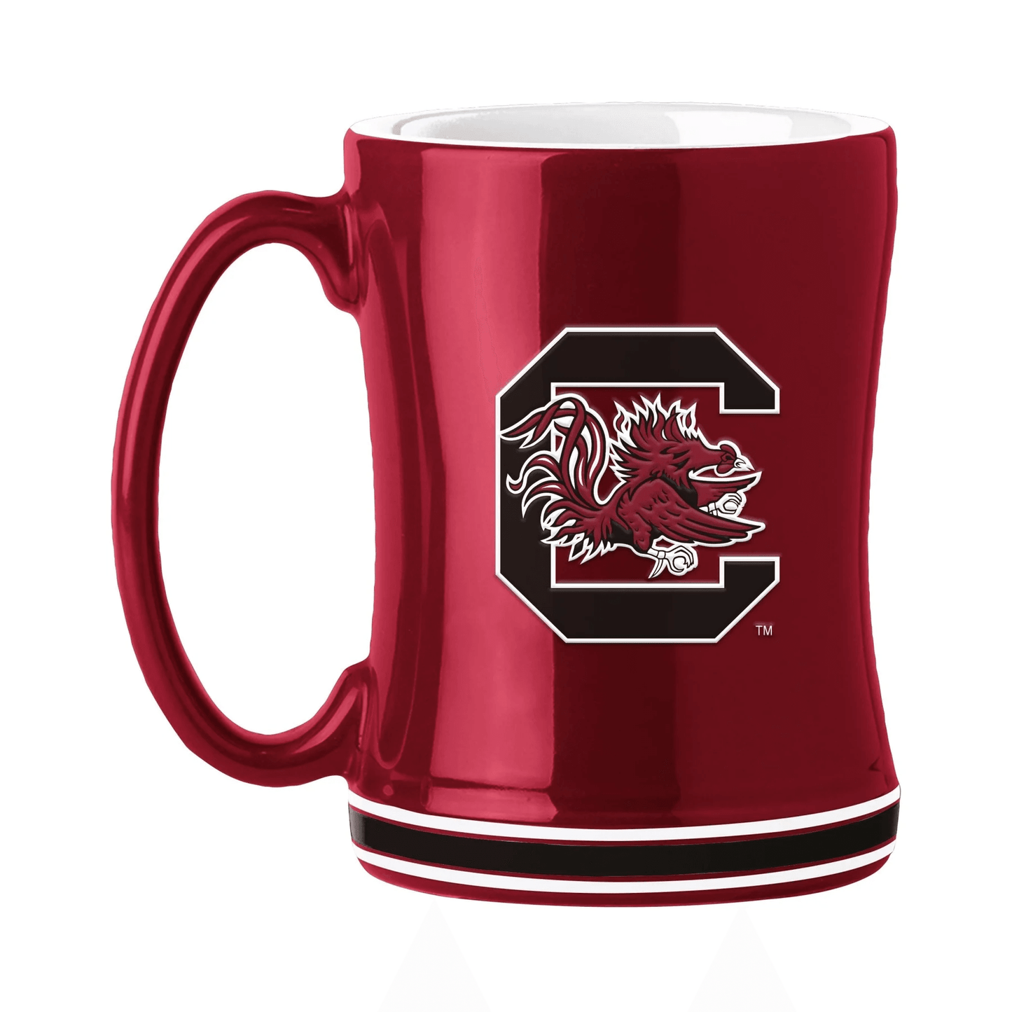 South Carolina Gamecocks 14oz Sculpted Relief Coffee Mug - ToylandEU