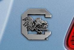 South Carolina Gamecocks Auto Emblem Premium Chrome - ToylandEU
