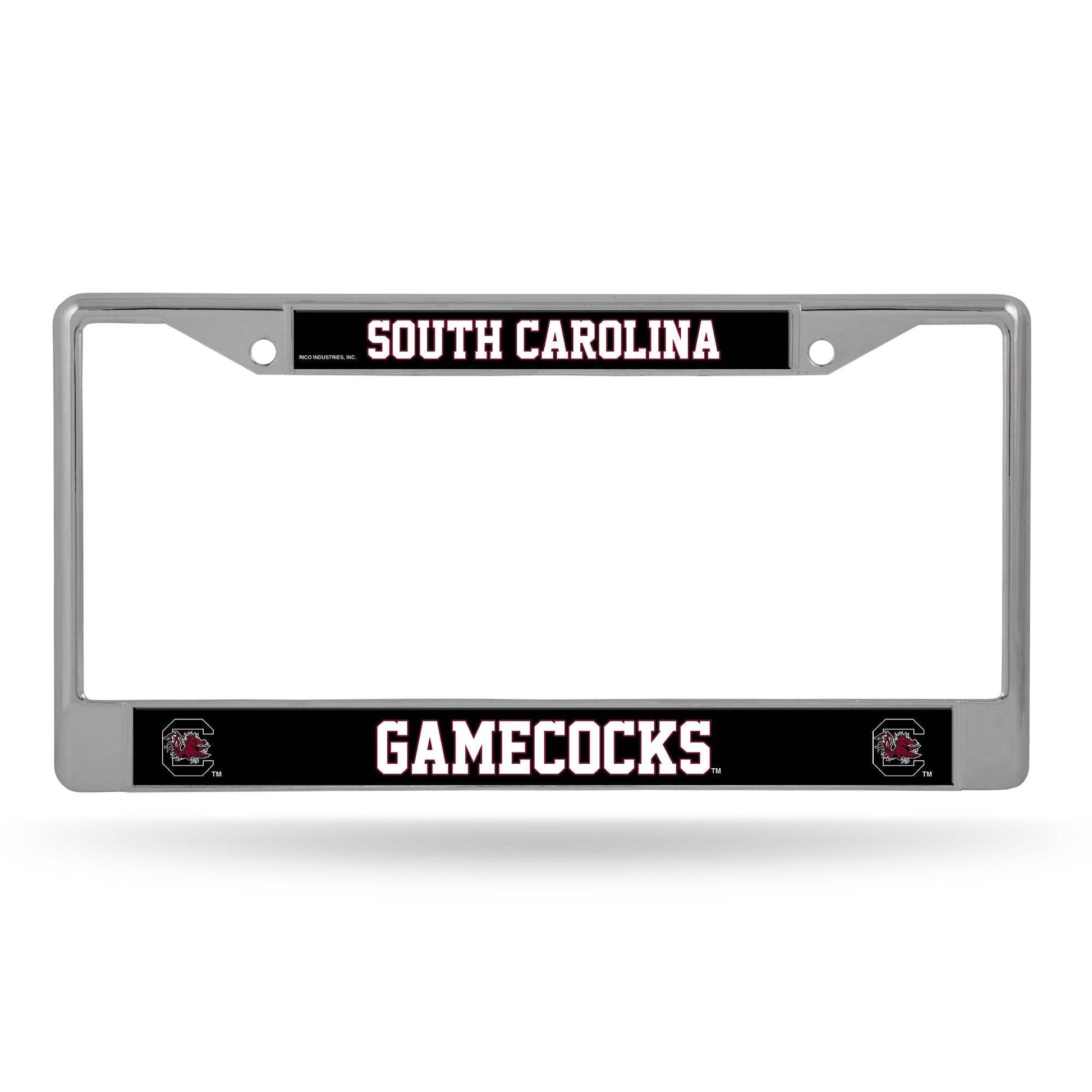 South Carolina Gamecocks Chrome License Plate Frame - ToylandEU