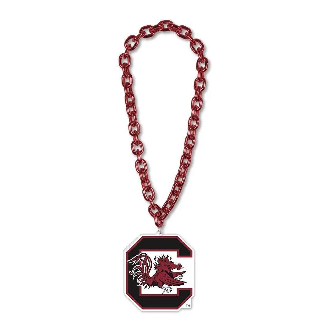  South Carolina Gamecocks Foam Logo Necklace 38 Inch Chain -  ToylandEU™