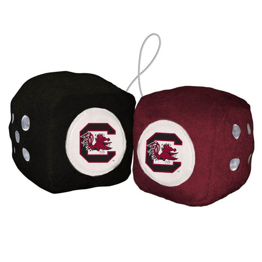 South Carolina Gamecocks Fuzzy Dice Official Team Gear - ToylandEU