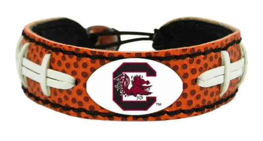  South Carolina Gamecocks Leather Bracelet Classic Football -  ToylandEU™