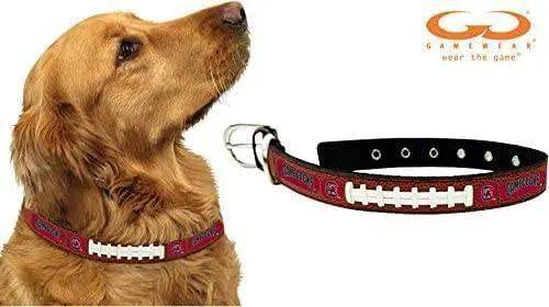  South Carolina Gamecocks Leather Football Pet Collar Small -  ToylandEU™