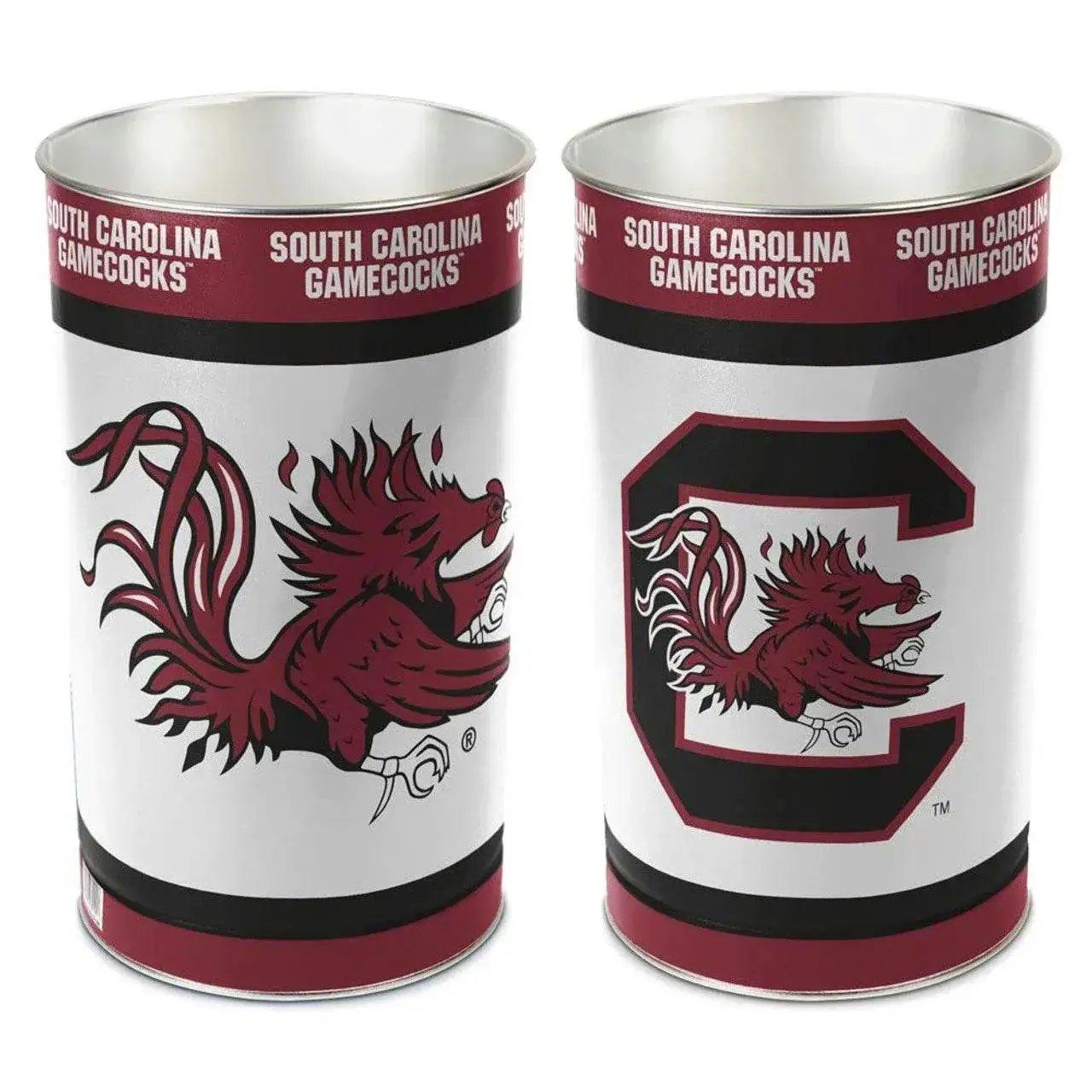  South Carolina Gamecocks Metal Wastebasket 15 Inch -  ToylandEU™