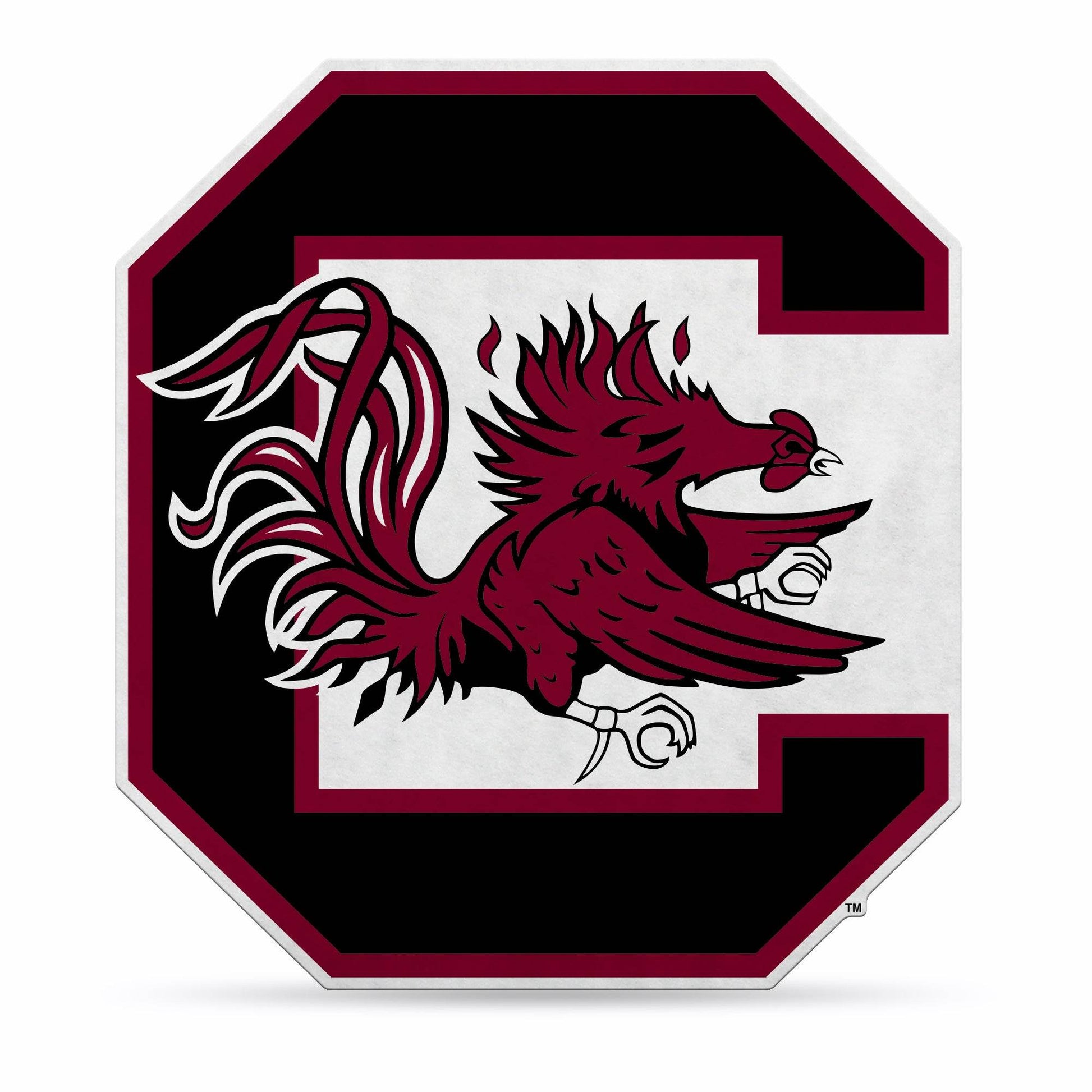 South Carolina Gamecocks Pennant Shape Logo Design Decor - ToylandEU