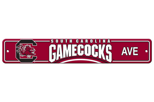 South Carolina Gamecocks Plastic Street Sign 4x24 Inches - ToylandEU