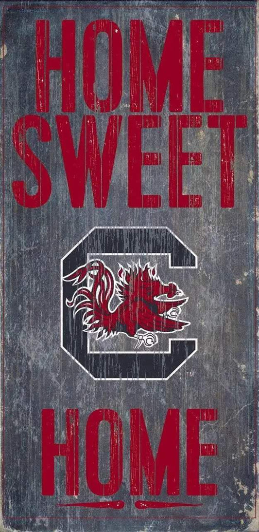  South Carolina Gamecocks Wood Sign Home Sweet Home 6x12 -  ToylandEU™