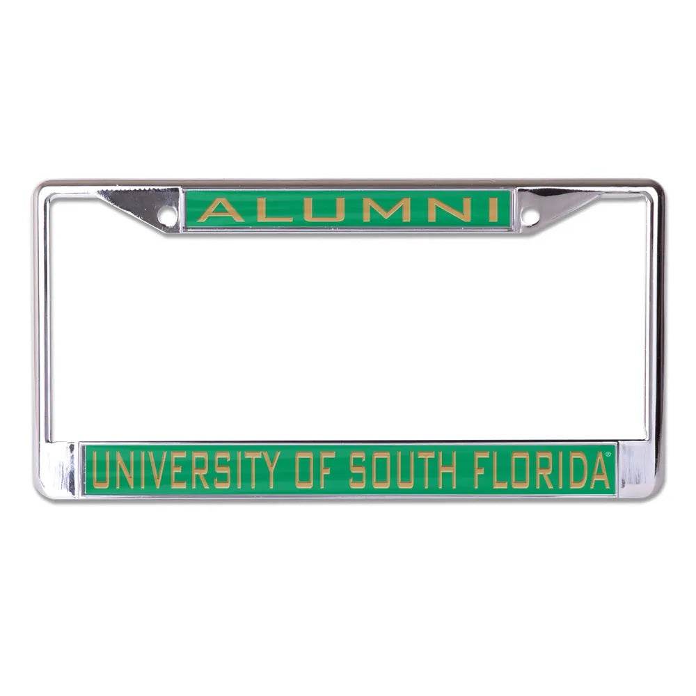 South Florida Bulls License Plate Frame Inlaid Alumni Design - ToylandEU