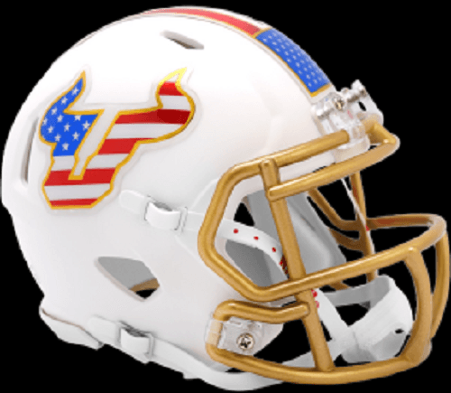 South Florida Bulls Mini Speed Helmet Riddell Replica - ToylandEU