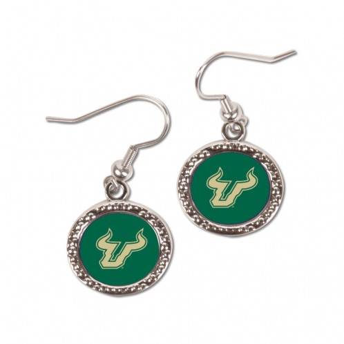 South Florida Bulls Officially Licensed Earrings Round Style - ToylandEU