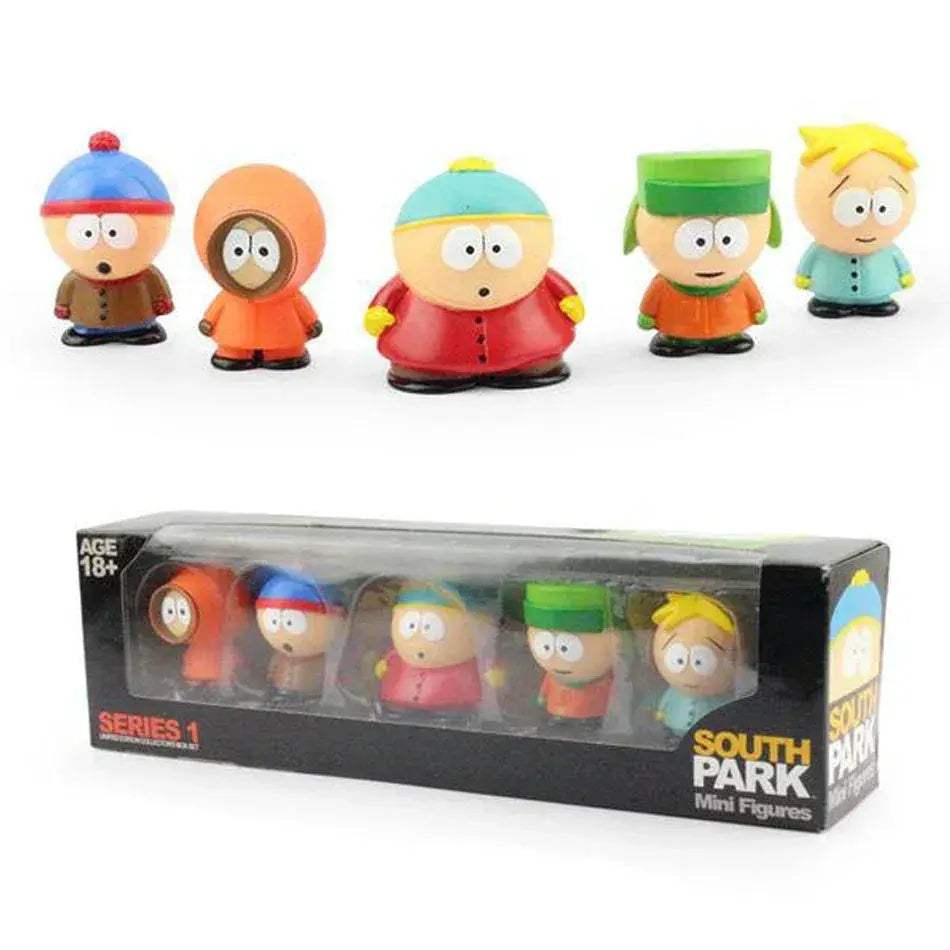 South Park Action Figures Set Five Pack 6cm Collectible Gift - ToylandEU