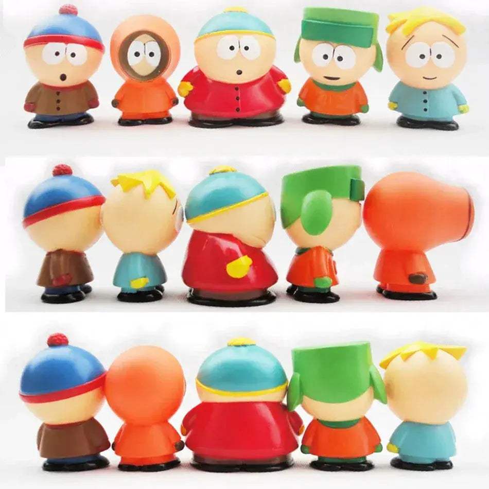South Park Action Figures Set Five Pack 6cm Collectible Gift - ToylandEU