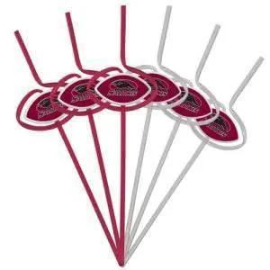  Southern Illinois Salukis Team Sipper Straws Clear Colors -  ToylandEU™