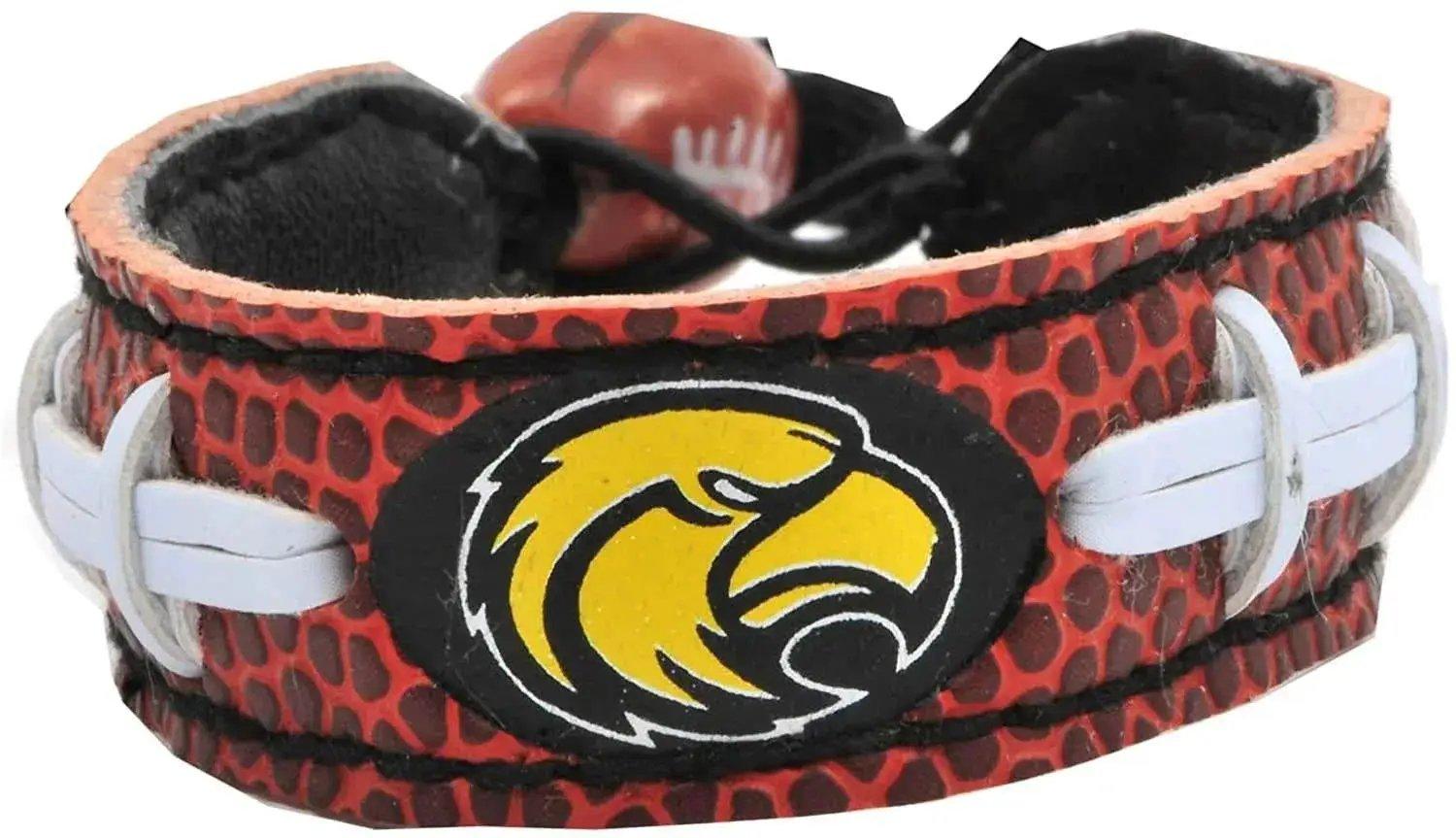  Southern Miss Golden Eagles Leather Bracelet Football -  ToylandEU™