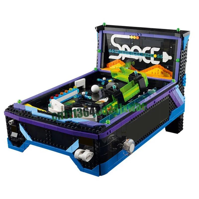 Space Arcade Pinball Machine Building Blocks | Toylandeu™