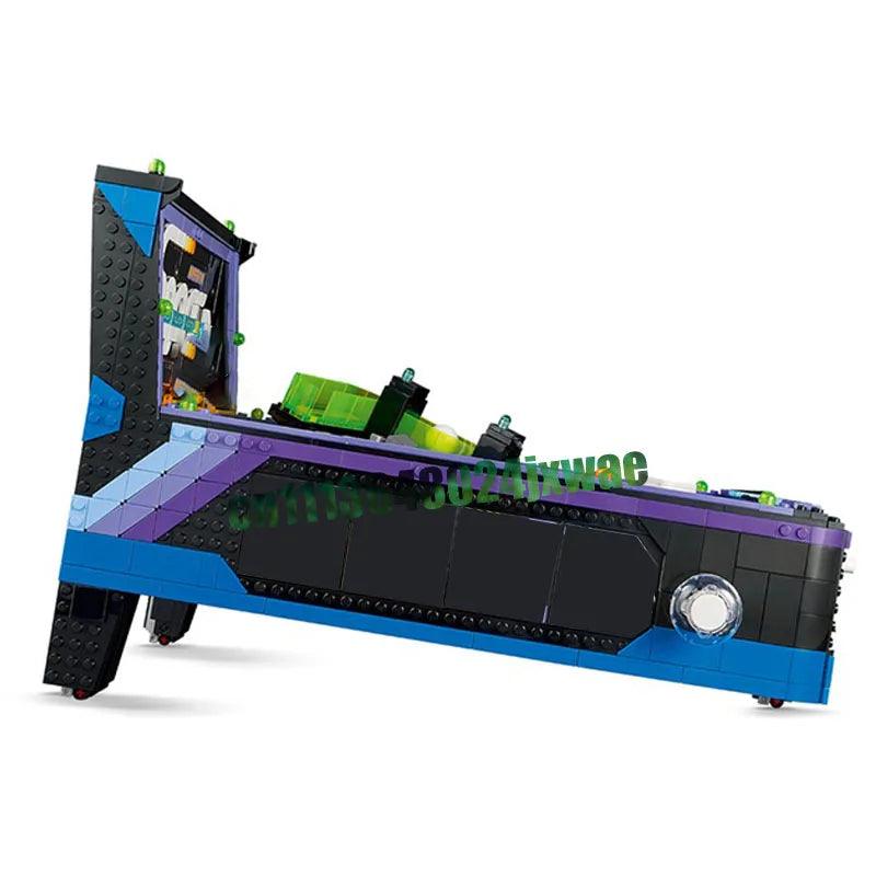 Space Arcade Pinball Machine Building Blocks | Toylandeu™