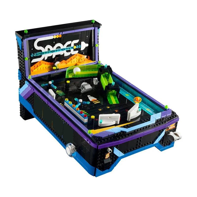 Space Arcade Pinball Machine Building Blocks | Toylandeu™