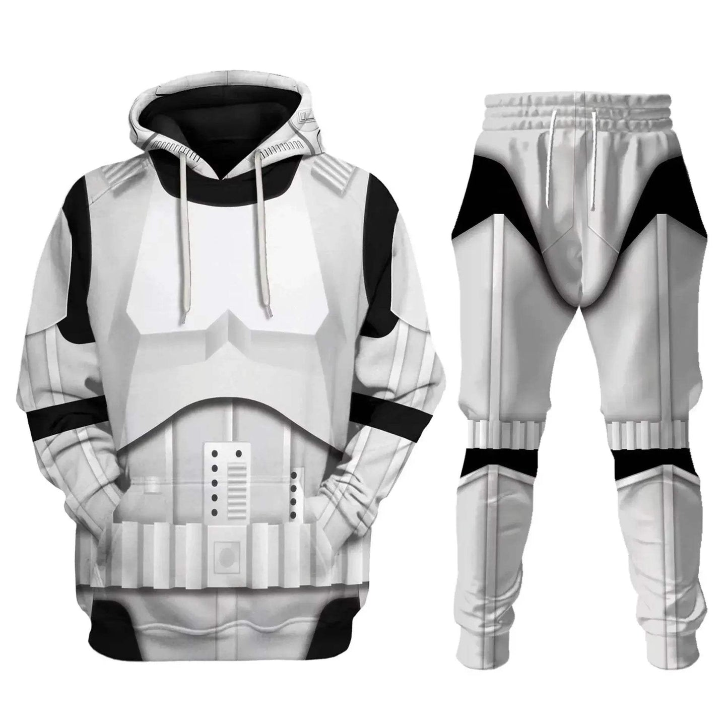 Space Battle Anime Hoodie Set 3D Print Tracksuit For Men - ToylandEU