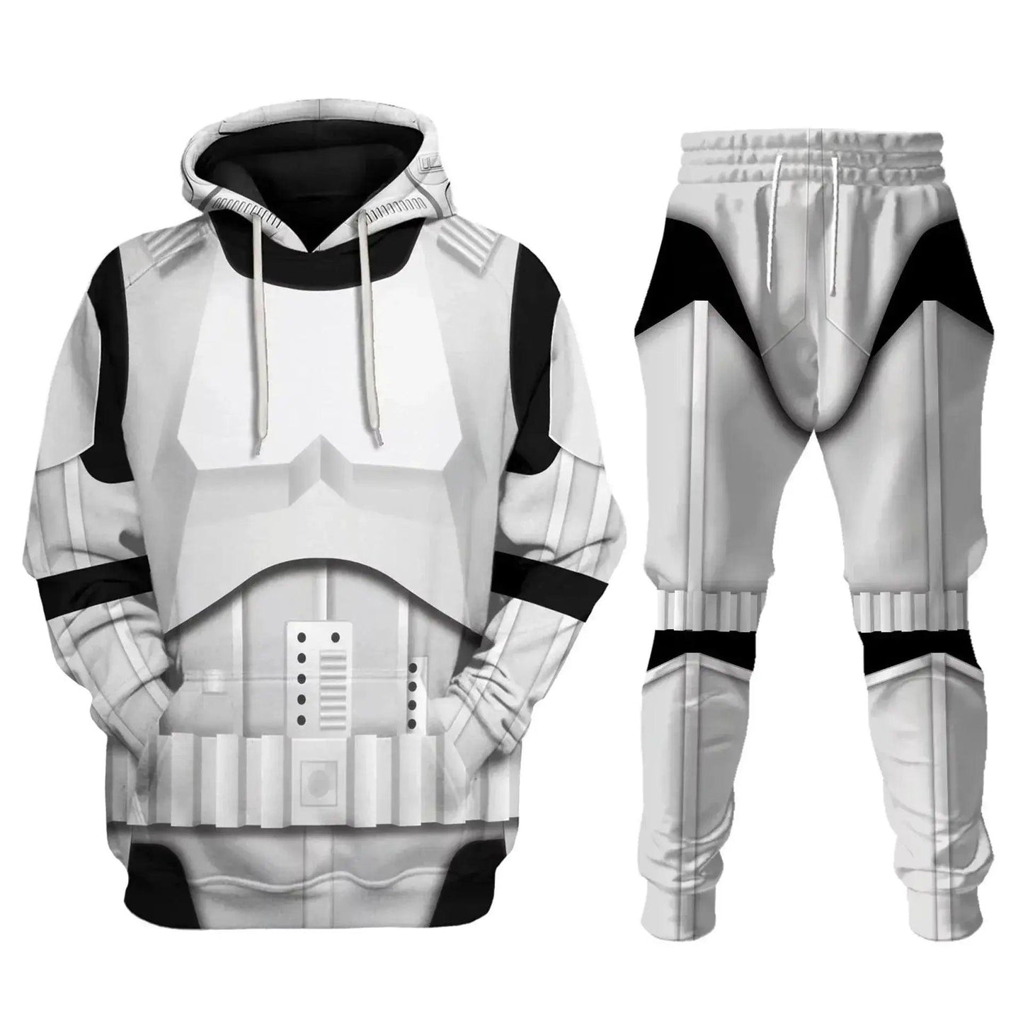  Space Battle Anime Hoodie Set 3D Print Tracksuit Men -  ToylandEU™