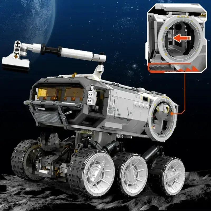  Space Building Blocks Set Astronaut Figures Deluxe -  ToylandEU™