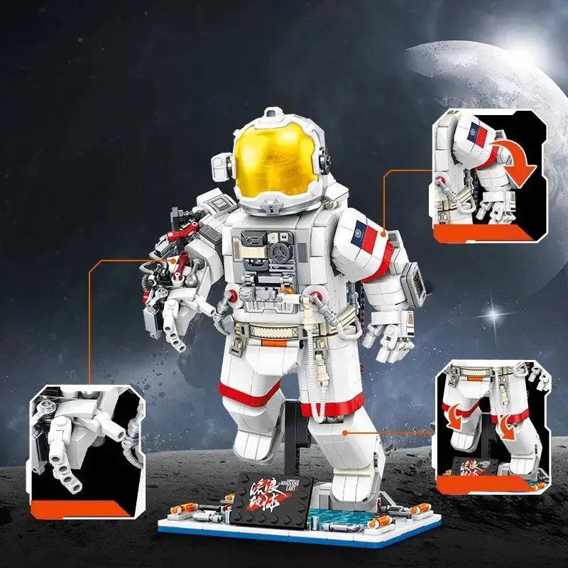  Space Building Blocks Set Astronaut Figures Deluxe -  ToylandEU™