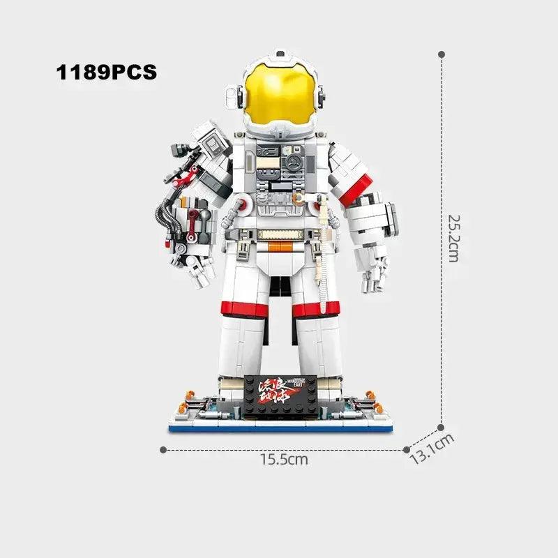  Space Building Blocks Set Astronaut Figures Deluxe -  ToylandEU™