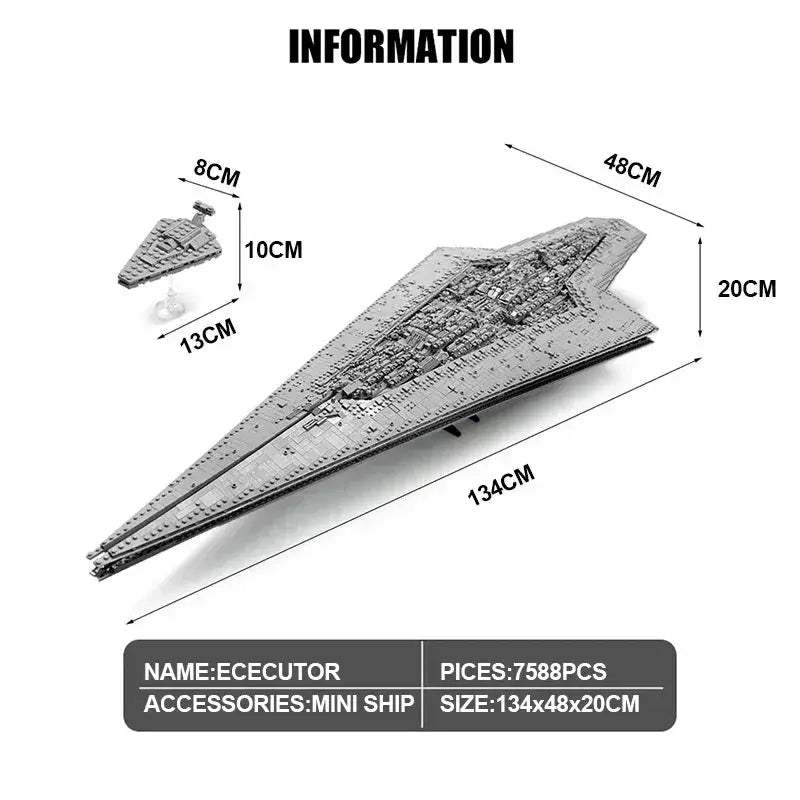 Space Dreadnought Building Blocks Set for Premium Collectors - ToylandEU