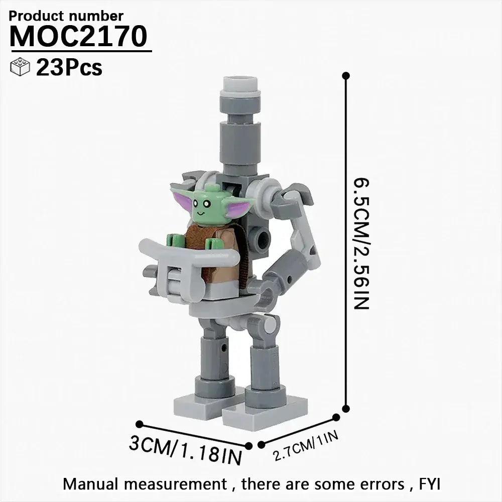  Space Droid Building Block Set Educational Toy for Kids -  ToylandEU™