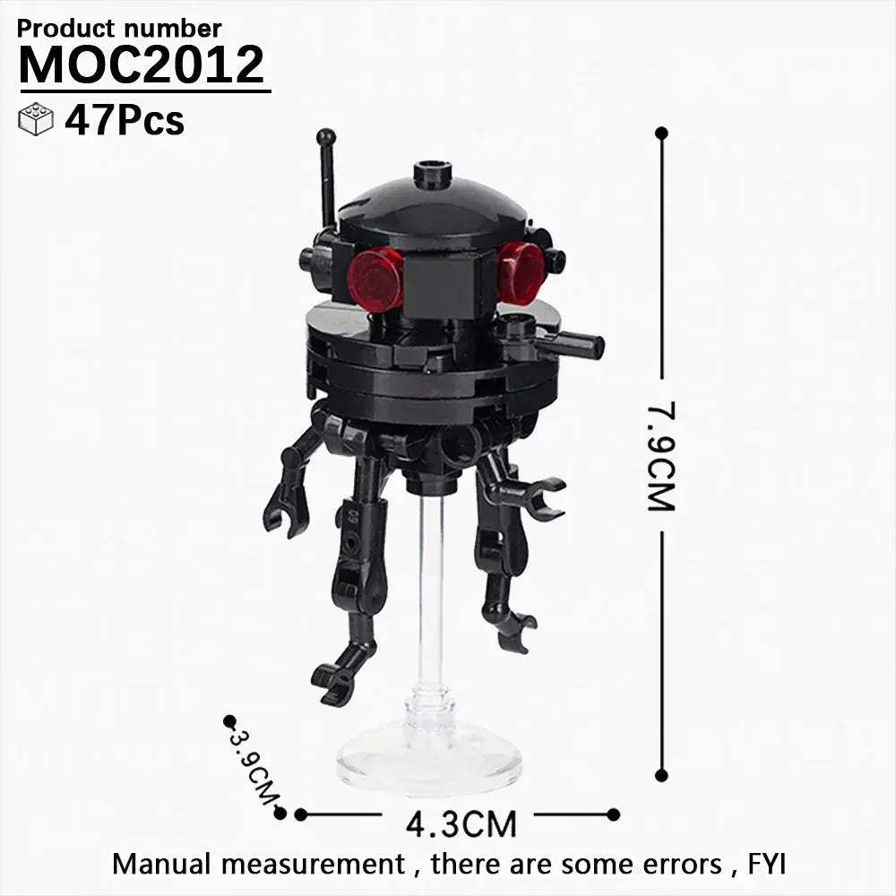 Space Droid Building Block Set Model Kit For Kids Learning - ToylandEU