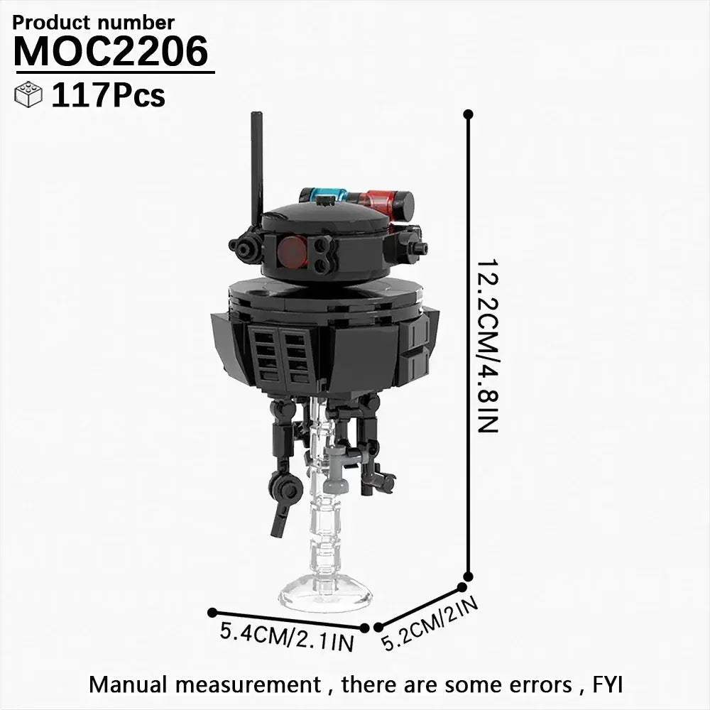 Space Droid Building Block Set Model Kit For Kids Learning - ToylandEU