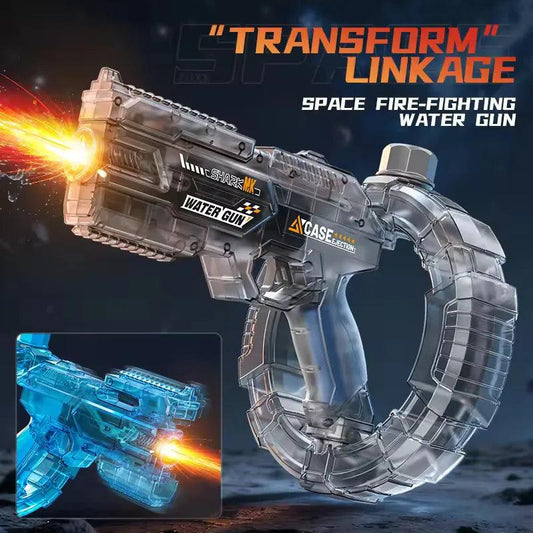  Space Electric Water Gun LED Lights Large Capacity 