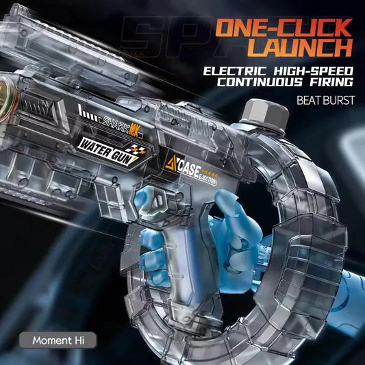  Space Electric Water Gun LED Lights Large Capacity 