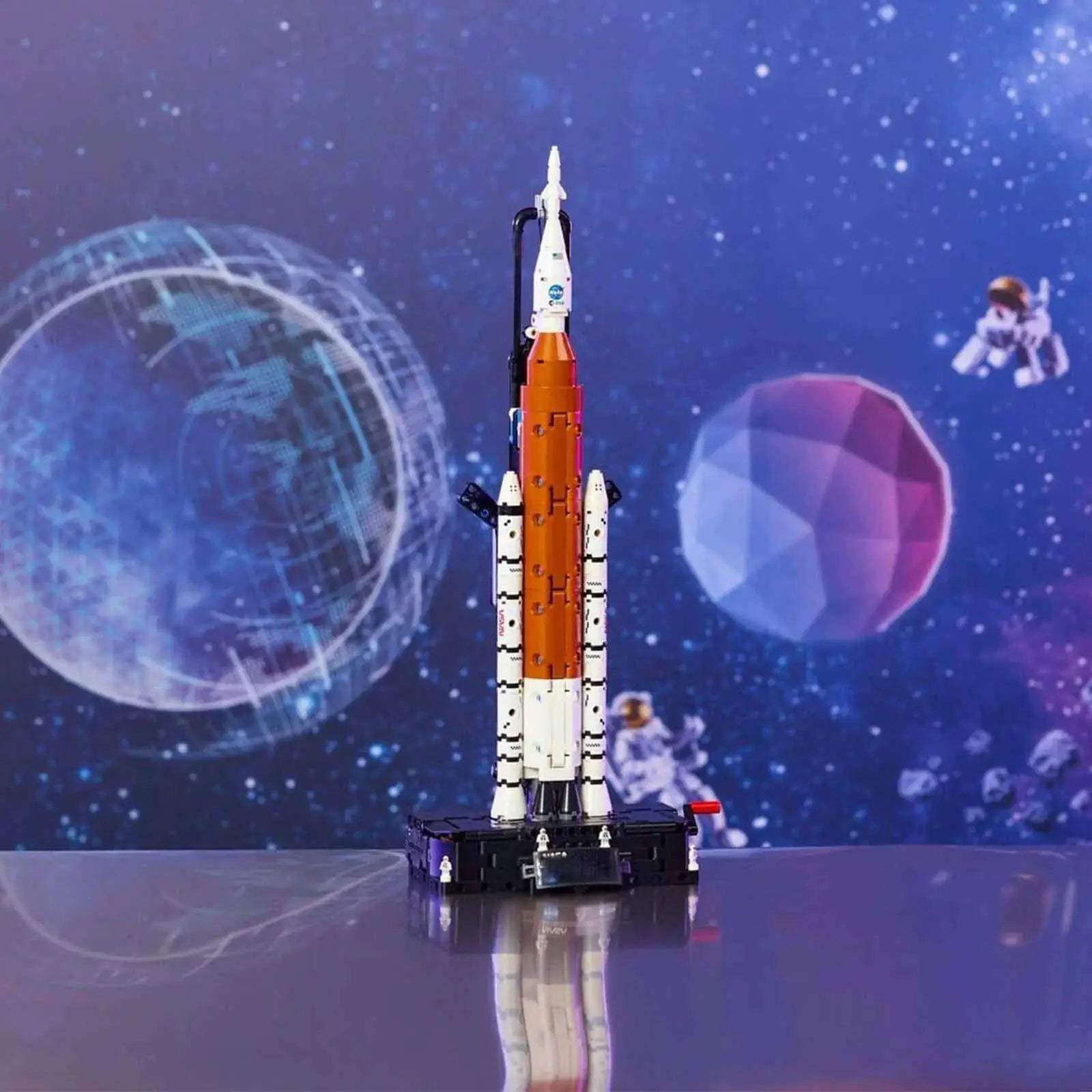  Space Launch Rocket Building Blocks Kit Lego Compatible -  ToylandEU™