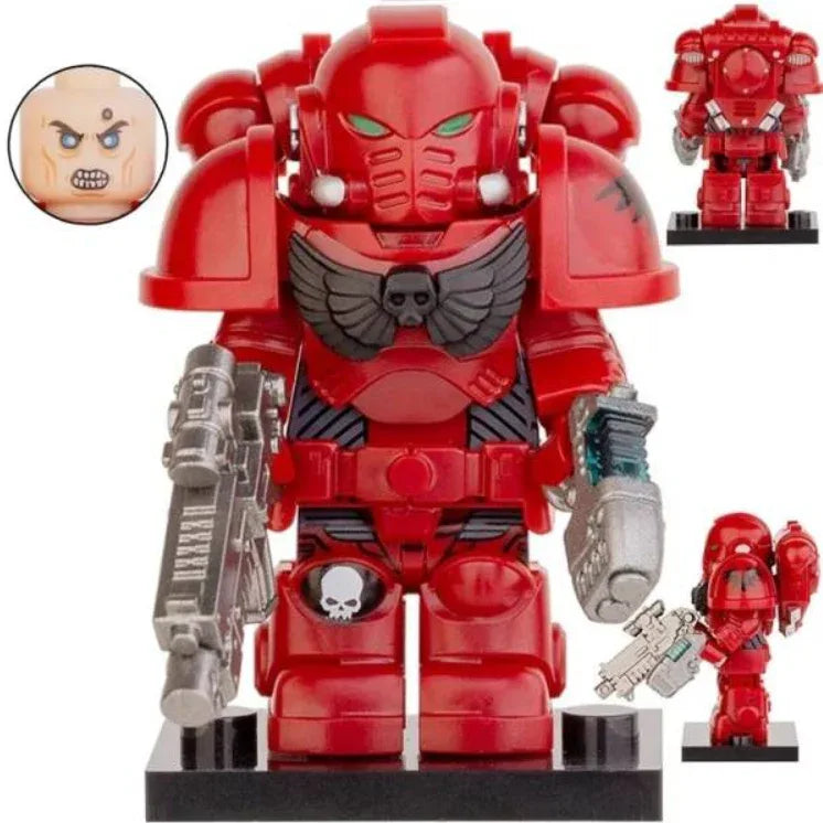 Iconic Blood Angels Space Marines Miniature For Warhammer 40K Collectors - ToylandEU