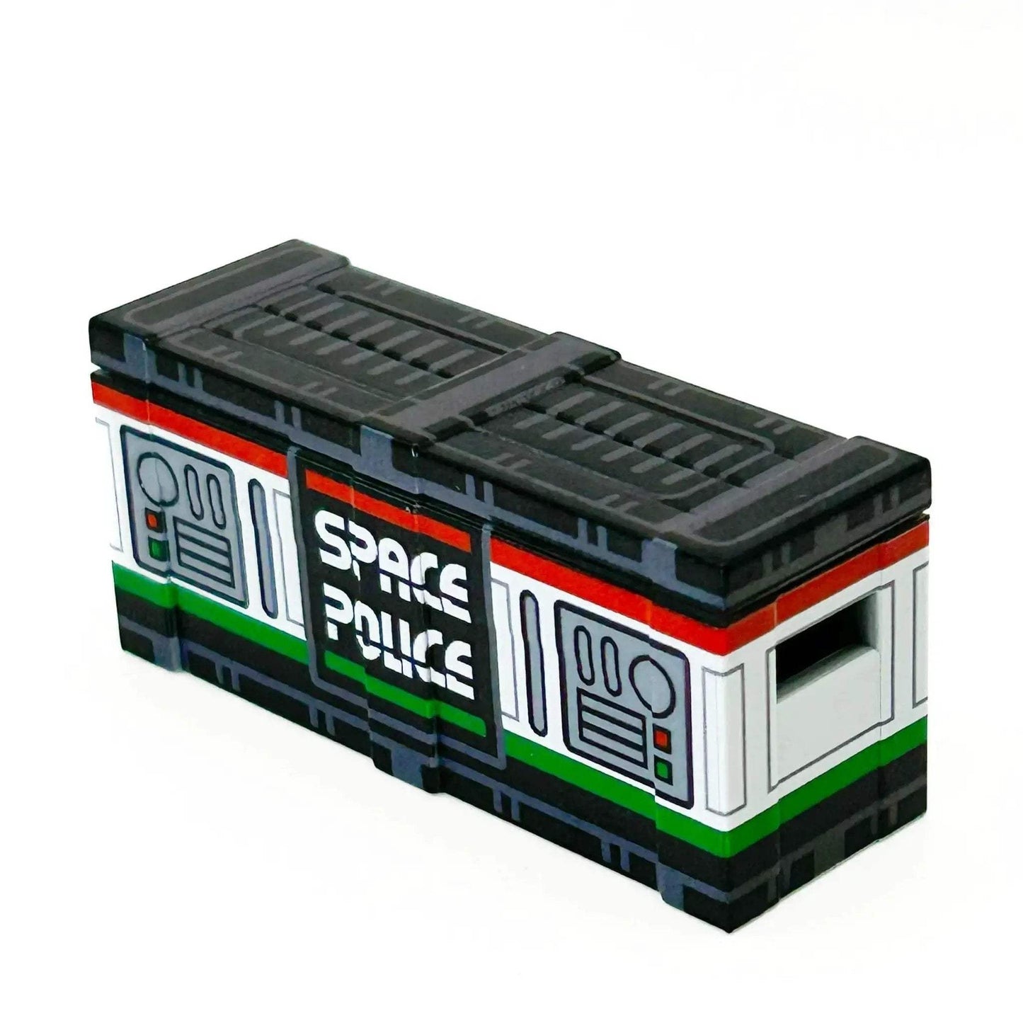 Space Police BrickArms Crate Custom Printed By B3 Customs - ToylandEU