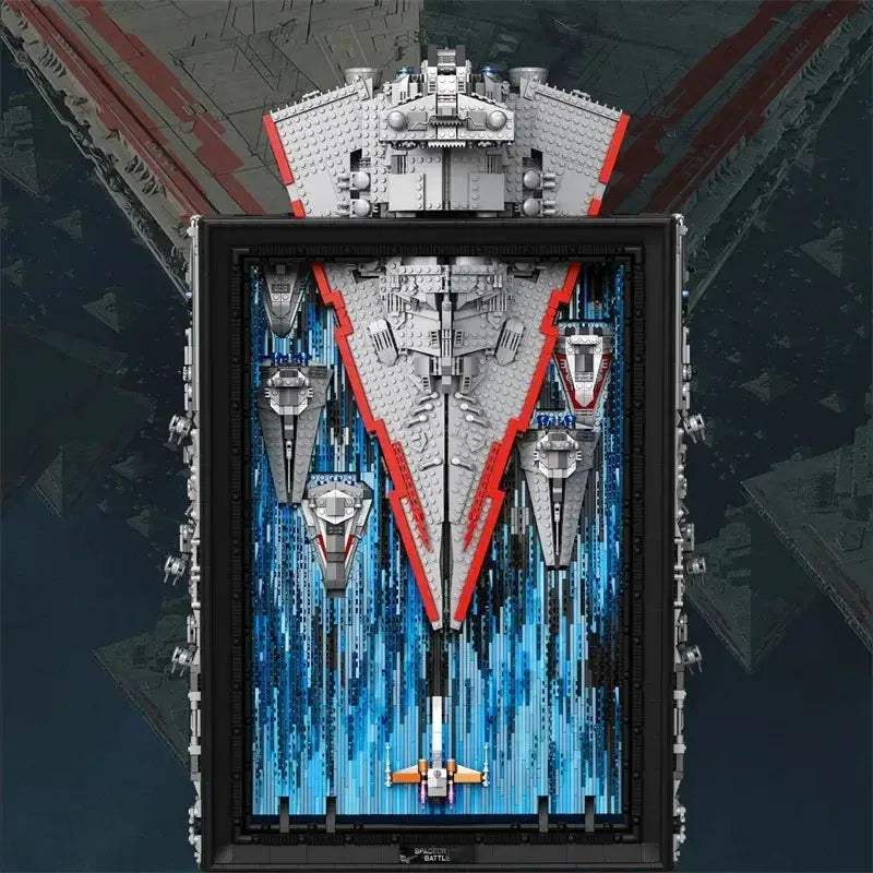Space Shuttle 5964Piece 3D Building Blocks Wall Display Photo Frame - ToylandEU