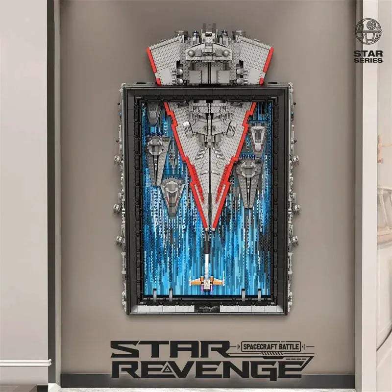 Space Shuttle 5964Piece 3D Building Blocks Wall Display Photo Frame - ToylandEU