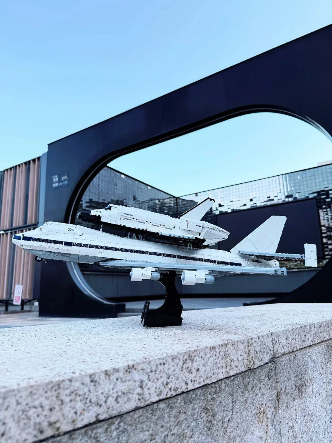 Space Shuttle Model Building Bricks Toy For Kids STEM Gift - ToylandEU