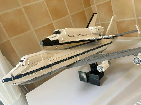 Space Shuttle Model Building Bricks Toy For Kids STEM Gift - ToylandEU