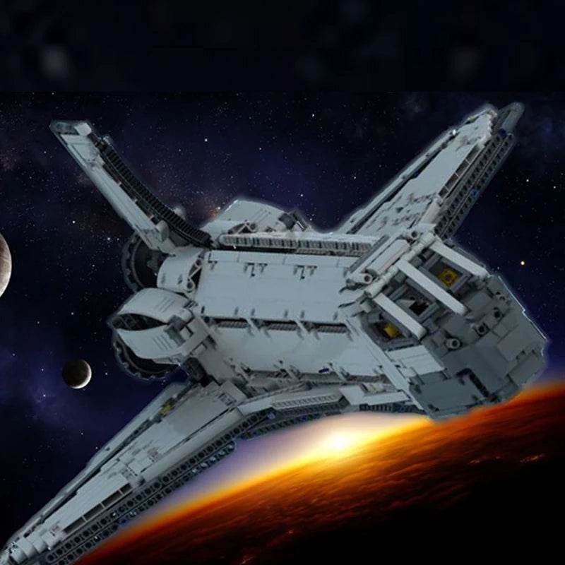 Space Shuttle Simulator Model MOC Building Blocks 2269PCS Building Bricks MOC - ToylandEU