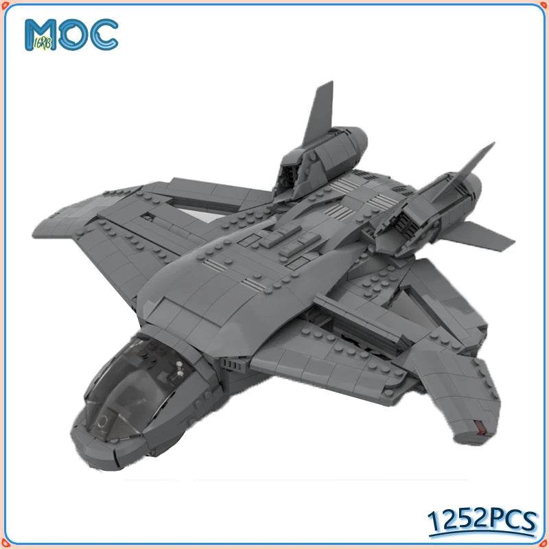 Space Spaceship Model MOC Building Blocks DIY Set 1252PCS Building Bricks MOC - ToylandEU