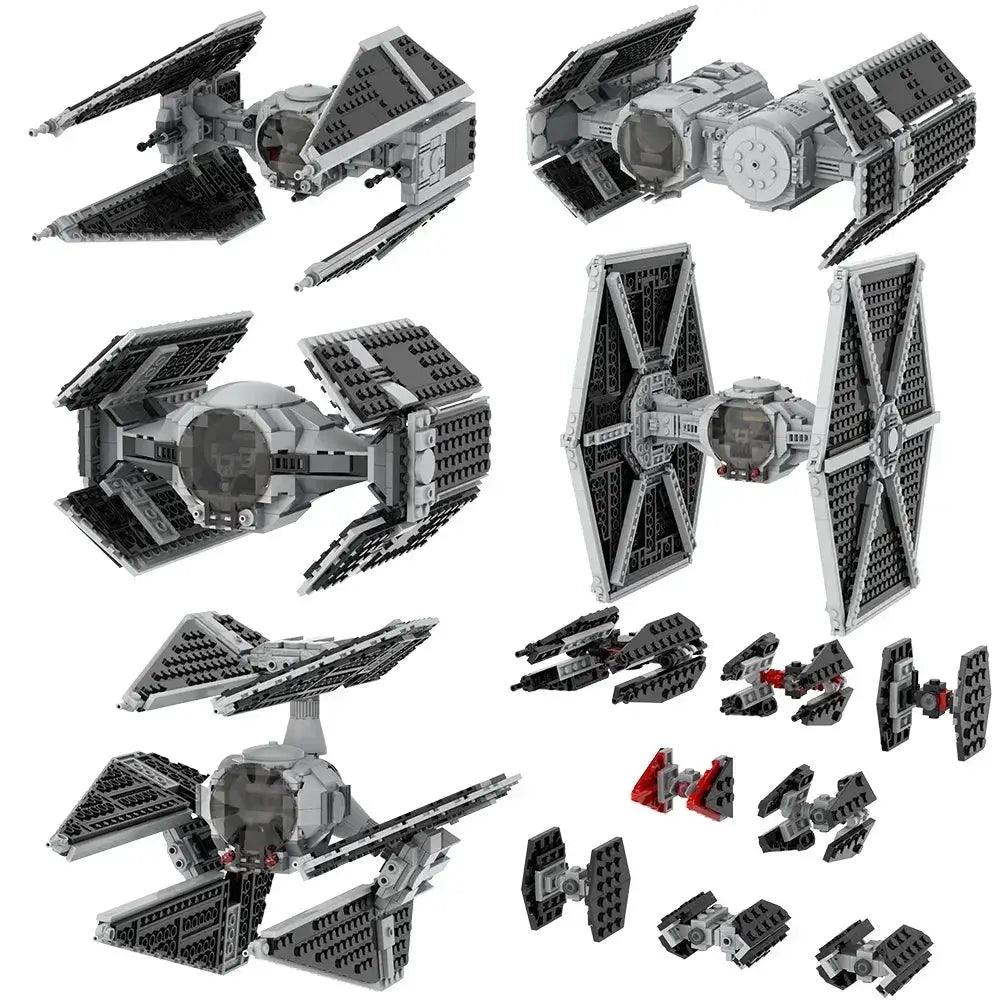  Space Starfighter Building Blocks Kit For DIY Diorama Fun -  ToylandEU™