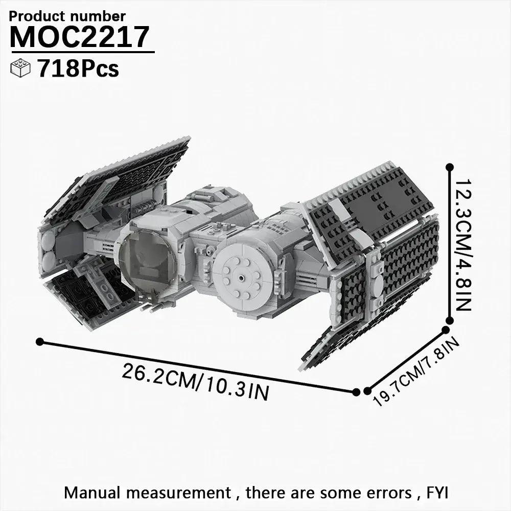  Space Starfighter Building Blocks Kit For DIY Diorama Fun -  ToylandEU™